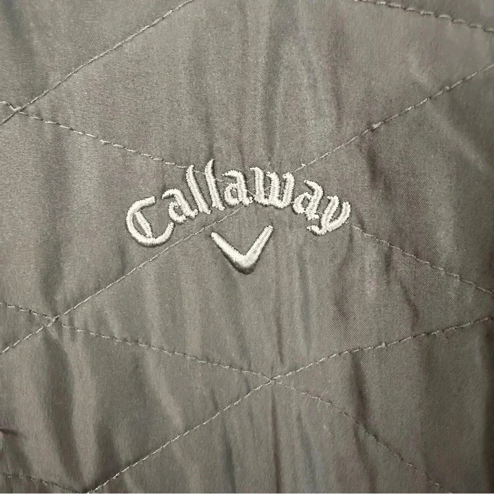 Callaway Men's Long Sleeve Golf Performance Full Zip Jacket Size XL GUC